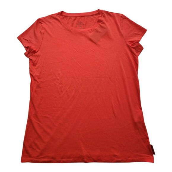 Armani Exchange Women's‎ Tee Shirt Short Sleeve Crewneck Size XL - Picture 1 of 7